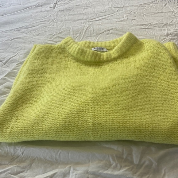 Smash + Tess Sweaters - Smash + Tess Lemon Ling Crew  Neck Wool Alpaca Sweater Blend